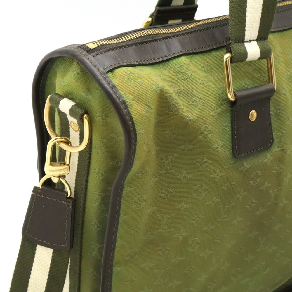 LOUIS VUITTON Monogram Sac Marie Kate Shoulder Bag Canvas Leather TST Khaki ⭐ - Picture 8 of 9